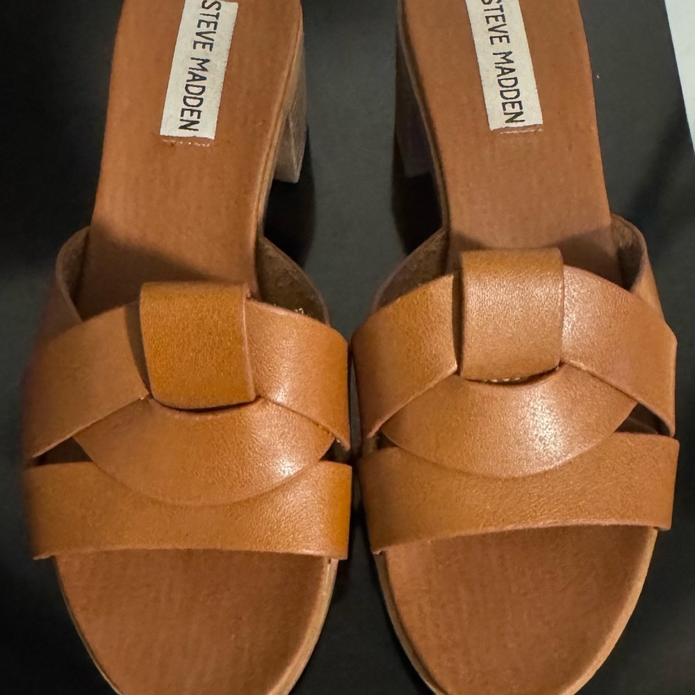 Steve Madden Women's Brown Mules